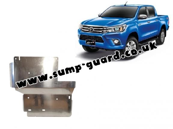 Aluminum differential guard for Toyota Hilux Revo