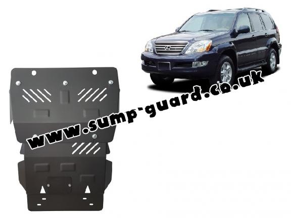 Steel sump guard for Lexus GX