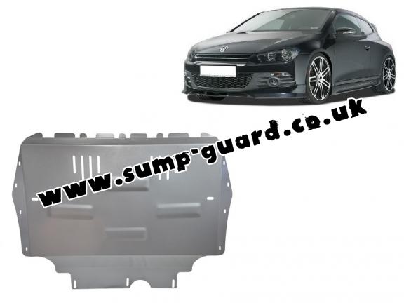 Aluminium  sump guard for Volkswagen Scirocco