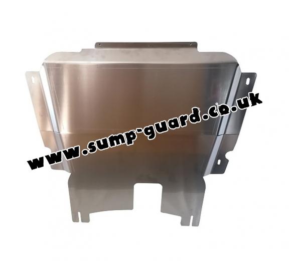 Aluminum sump guard for Renault Express