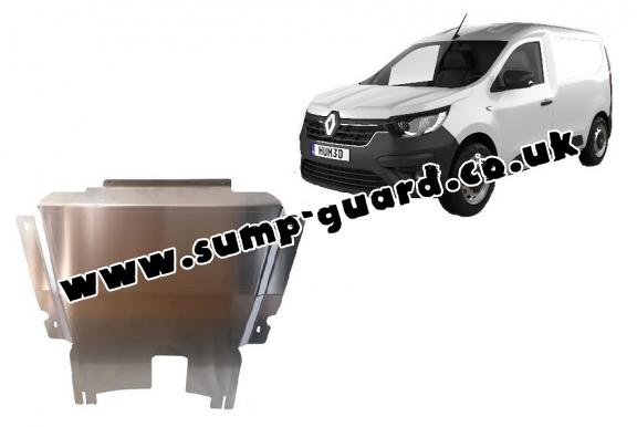 Aluminum sump guard for Renault Express