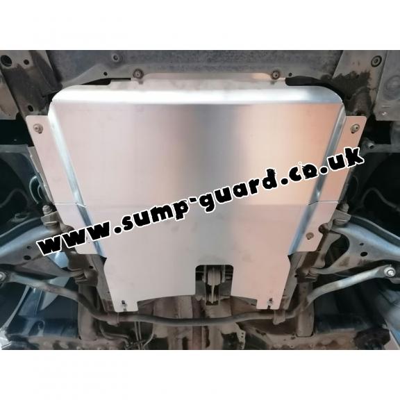 Aluminum sump guard for Renault Express