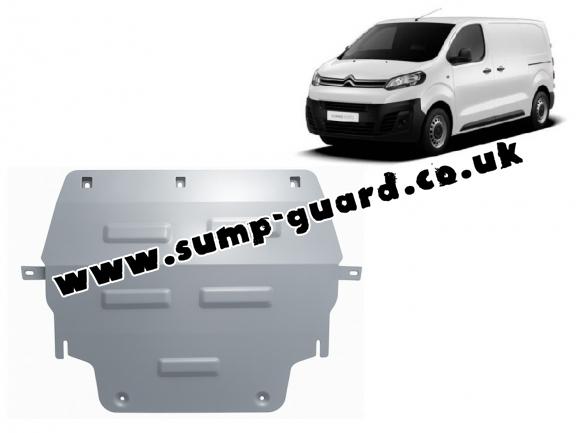 Aluminium  sump guard for Citroen Dispach