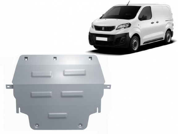 Aluminium  sump guard for Peugeot Traveller