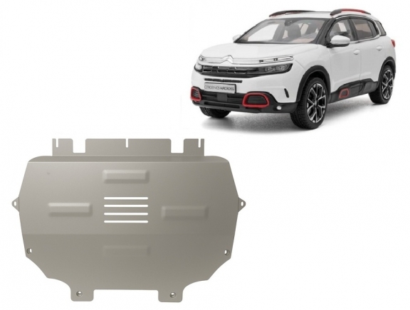 Aluminium  sump guard for Citroen C5 Aircross