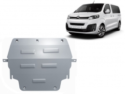 Aluminium  sump guard for Citroen Spacetourer