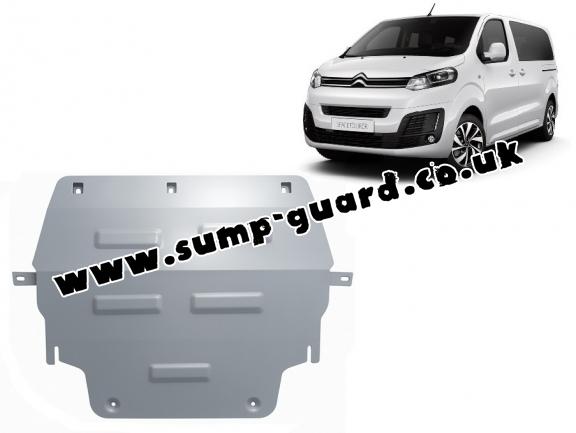 Aluminium  sump guard for Citroen Spacetourer