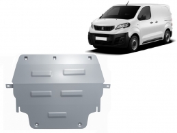 Aluminium  sump guard for Peugeot Traveller