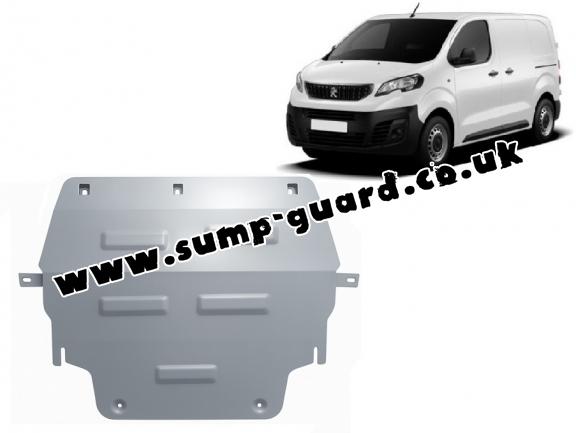Aluminium  sump guard for Peugeot Traveller
