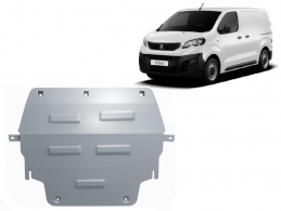 Aluminium  sump guard for Peugeot Expert