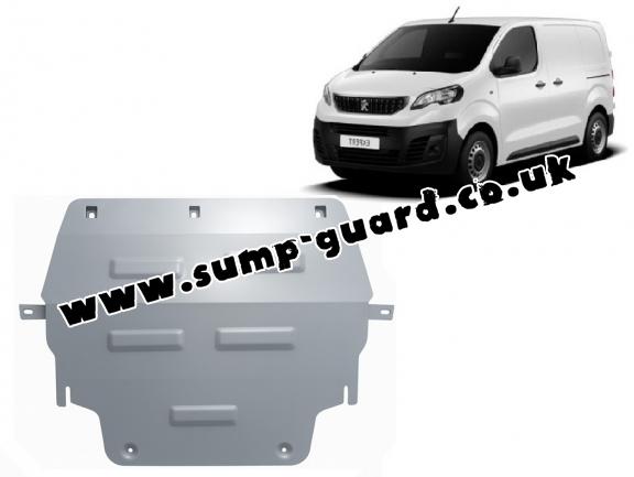 Aluminium  sump guard for Peugeot Expert