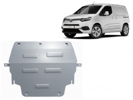 Aluminium  sump guard for Toyota Proace