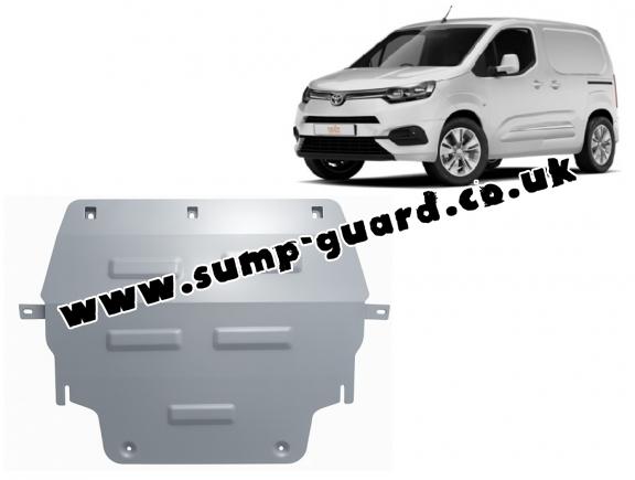 Aluminium  sump guard for Toyota Proace