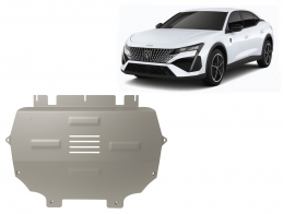Aluminium  sump guard for Peugeot 408