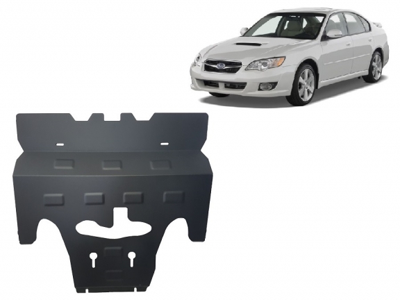 Steel sump guard for Subaru Legacy IV
