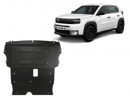 Steel sump guard for Fiat Grande Panda