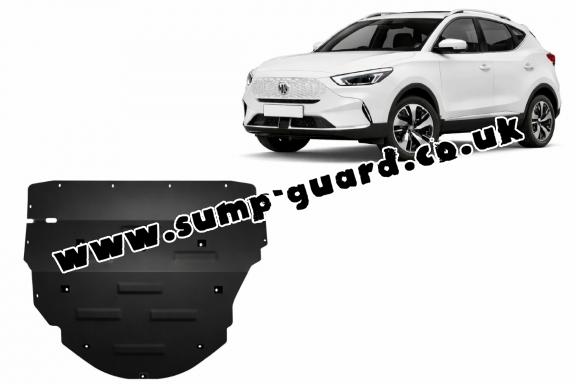 Steel sump guard for MG ZS