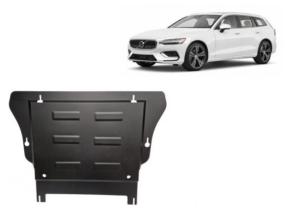 Steel sump guard for Volvo  V60