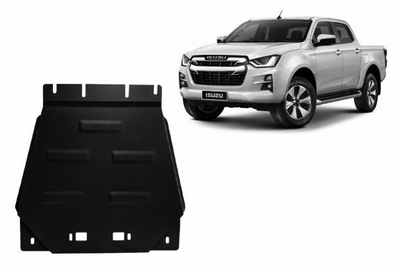 Steel gearbox guard for Isuzu D-Max
