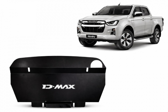 Steel radiator guard for Isuzu D-Max