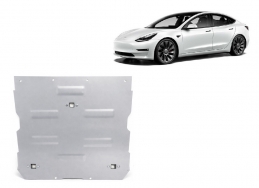 Front electric aluminum motor guard - Tesla Model 3 AWD