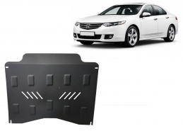 Steel sump guard for the protection of the engine and the gearbox for Honda Accord