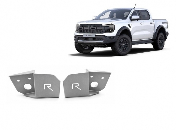 Aluminium rear trailing arm sensor guard Ford Ranger Raptor