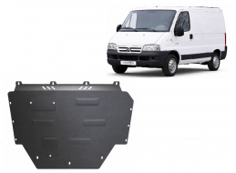 Steel sump guard for Citroen Jumper