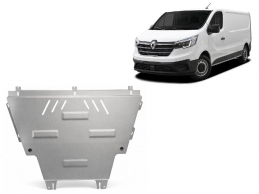 Aluminium  sump guard for Renault Trafic