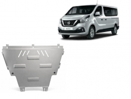 Aluminium  sump guard for Nissan NV300