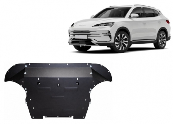 Steel sump guard for BYD Seal U