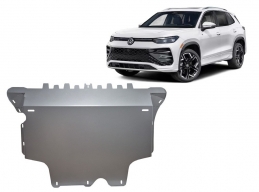 Aluminum sump guard for VW Tiguan