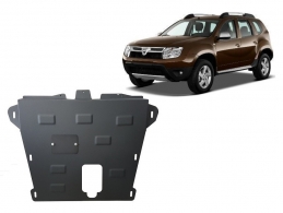 Steel sump guard for Dacia Duster