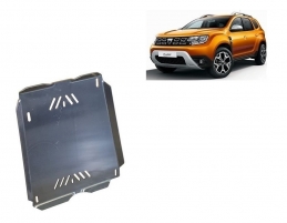 Aluminum fuel tank guard  for Dacia Duster