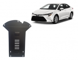 Steel catalytic converter guard/cat lock for Toyota Corolla