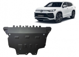 Steel sump guard for VW Tayron