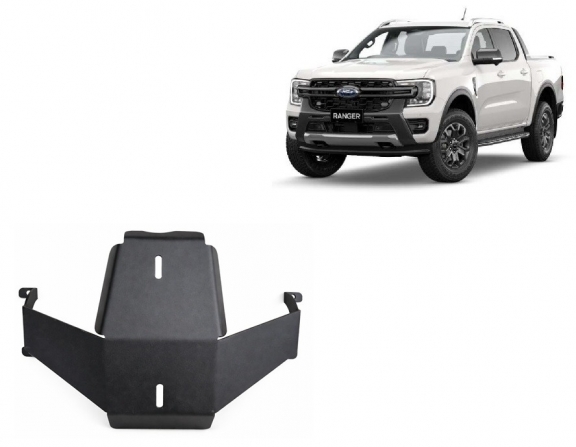 Steel differential guard for Ford Ranger