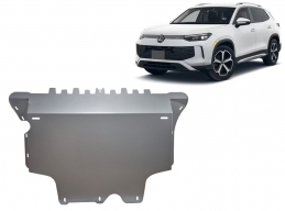Aluminum sump guard for VW Tiguan