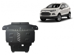 Steel sump guard for the protection of the engine and the gearbox for   Ford EcoSport