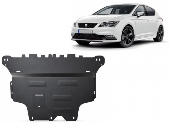 Steel sump guard for Seat Leon Mk3 - Automatic gearbox