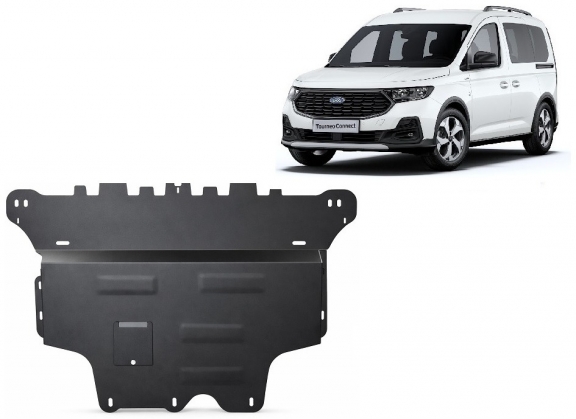Steel sump guard for Ford Tourneo  Connect - automatic gearbox
