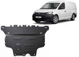 Steel sump guard for VW Caddy- automatic gearbox