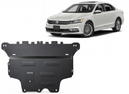 Steel sump guard for VW Passat Alltrack - automatic gearbox
