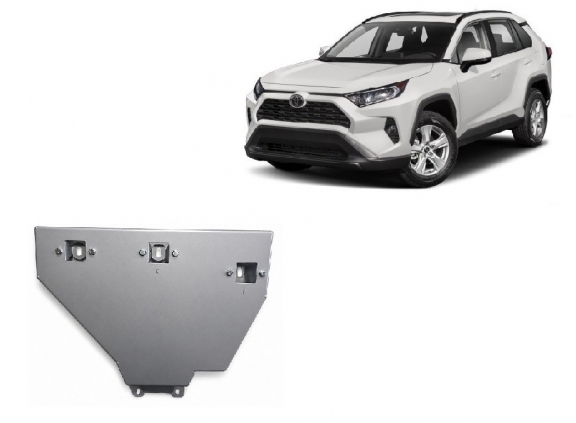 Aluminum diferential guard for Toyota Rav4