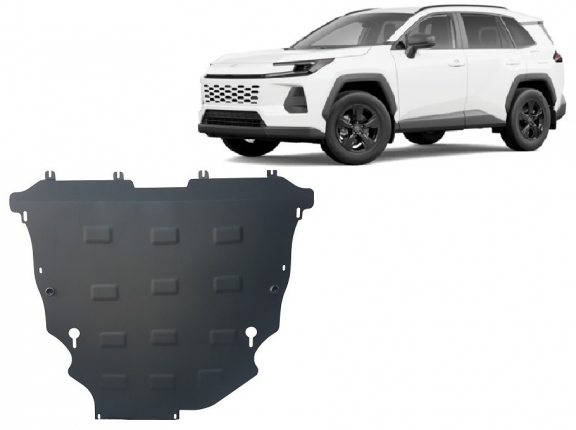 Steel sump guard for Toyota Rav4