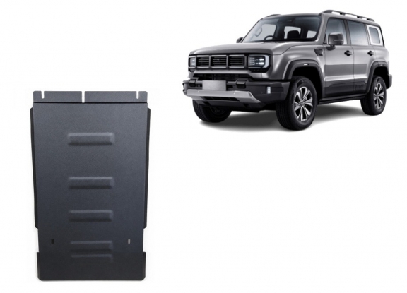 Steel gearbox guard for Baic Beijing BJ40