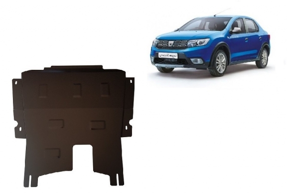 Steel sump guard for Dacia Logan Stepway