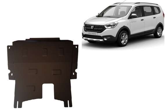 Steel sump guard for Dacia Lodgy Stepway