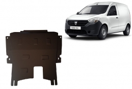 Steel sump guard for Dacia Dokker