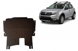 Steel sump guard for Dacia Sandero Stepway